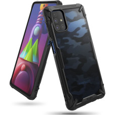 Ringke Izturīgs, pastiprināts korpuss GALAXY M51 FUSION X CAMO telefonam, melns