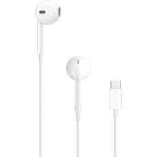 Apple Oriģinālās EarPods MTJY3ZM/A USB-C vadu austiņas baltas