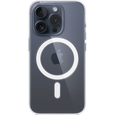 Apple Oriģināls caurspīdīgs silikona maciņš priekš iPhone 15 Pro Max Clear Case MagSafe