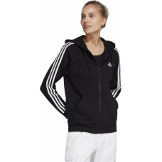 Adidas Džemperis 3 svītras FT Full-Zip R HD IC8769 / melns / XS