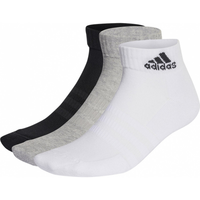 Adidas Polsterēti sporta apģērbi potīšu zeķes IC1281 / daudzkrāsains / 37-39