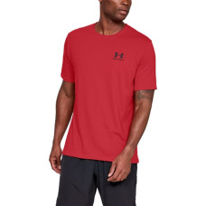 Under Armour UA Sportstyle Left Chest SS T-krekls 1326799 600 / sarkans / XL