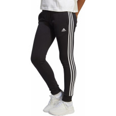 Adidas Essentials 3 svītras franču frotē bikses IC8770 / melnas / M