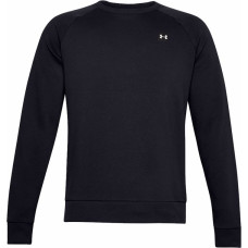 Under Armour Rival Fleece Crew džemperis 1357096 001 / melns / XL