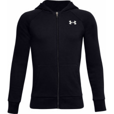 Under Armour UA Boy's Rival Cotton FZ Hoodie 1357613 001 / melns / L