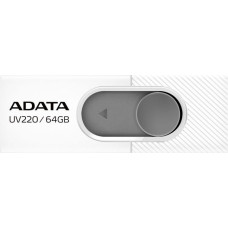 ADATA  
         
       UV220 64 GB USB 2.0 White/Gray