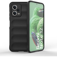 Hurtel Elastīgs vāciņš Xiaomi Redmi Note 12 5G / Poco X5 5G Magic Shield Case melns