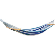 Garden hammock 2 people Luxe XXL 250x150 cm blue 1021201