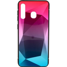 Fusion Stone Ombre Back Case Silikona Aizsargapvalks Priekš Apple iPhone 11 Pro Rozā - Zils