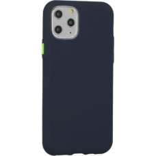 Fusion Solid Case Silikona Aizsargapvalks Priekš Apple iPhone 12 Mini Zils