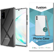 Fusion Ultra Clear Series 2 mm Silikona Aizsargapvalks Samsung N980 | N981 Galaxy Note 20 | Note 20 5G Caurspīdīgs (EU Blister)