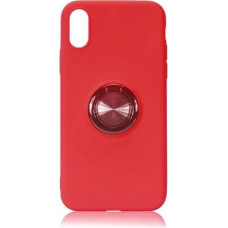 Fusion ring silikona aizsargapvalks ar magnetu Apple iPhone 12 | 12 Pro sarkans