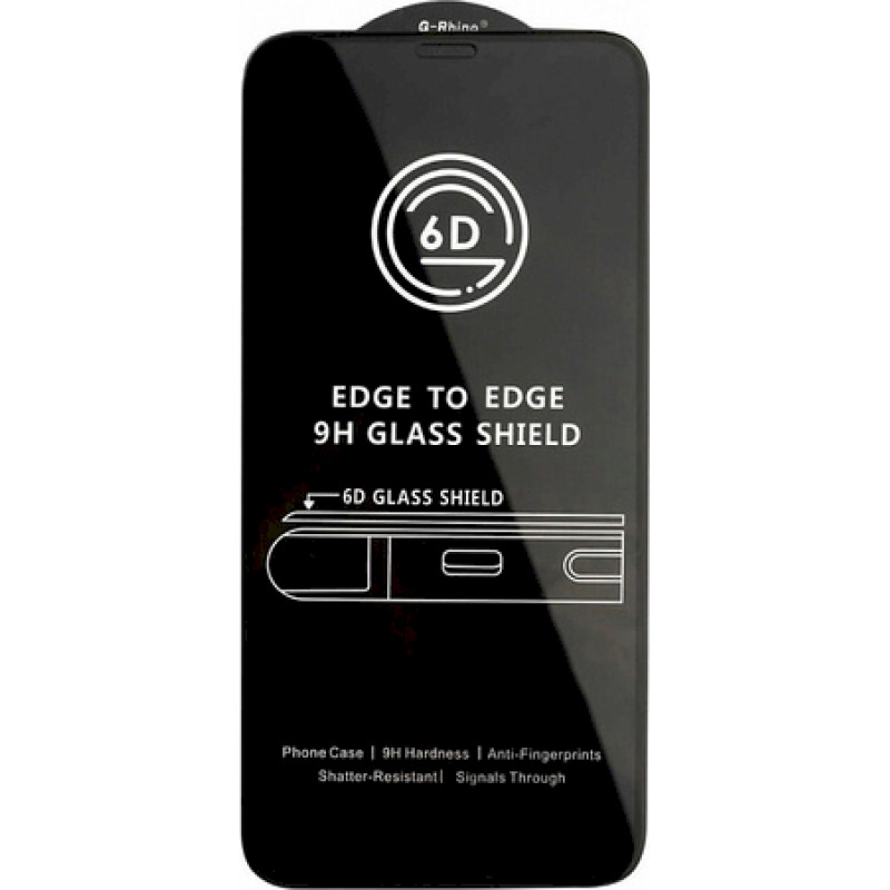 Reals V glass 6D aizsargstikls pilnam ekrānam Samsung Galaxy A505 | A307 | A507 Galaxy A50 | A30s |A50s melns