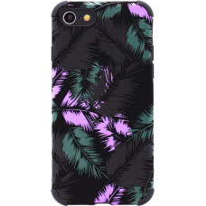 Fusion leaves case silikona aizsargapvalks Samsung A726 | A725 Galaxy A72 | A72 5G melns - violets