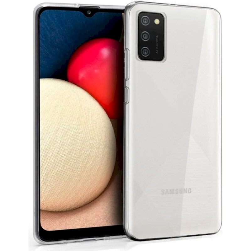 Fusion Ultra Back Case 1 mm Izturīgs Silikona Aizsargapvalks Samsung A035 Galaxy A03S Caurspīdīgs