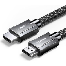 Ugreen HDMI 2.1 cable 8K 60 Hz | 4K 120 Hz 3D 48 Gbps HDR VRR QMS ALLM eARC QFT 2 m gray (HD135 70321)