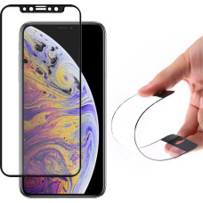 GoodBuy Flexible 9H aizsargstikls pilnam ekrānam Apple iPhone 12 | 12 Pro melns