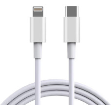 Goodbuy Lightning -> USB -C kabelis 18W | 100 cm balts