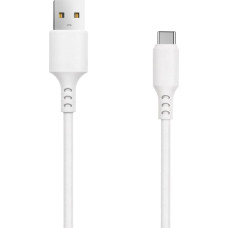 Setty cable USB - USB-C 1,0 m 2A white NEW