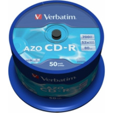 Matricas CD-R AZO Verbatim 700MB 52x Crystal