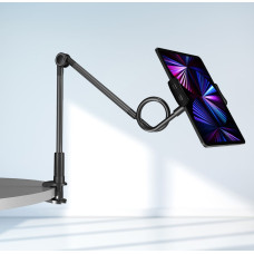 Wozinsky long flexible phone and tablet holder black (WTHBK5)