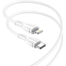 Borofone BX51 Lightning uz USB-C kabelis 3A | 12W balts