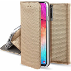 Fusion Magnet case Grāmatveida maks Samsung J320 Galaxy J3 2016 zeltains