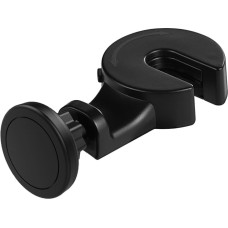 Magnetic car holder headrest mount Type 1 black