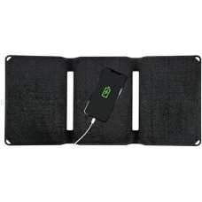 4smarts Panel słoneczny VoltSolar 20W 2x USB-A Black 456216