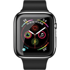 USAMS Etui ochronne Apple Watch 4|5|6|SE 44mm. czarny|black IW486BH01 (US-BH486)