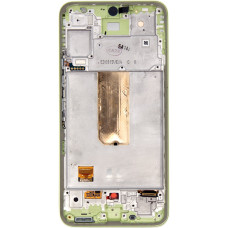 LCD display + Touch Unit + Front Cover Samsung A546B Galaxy A54 5G Awesome Lime (Service Pack)