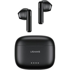 USAMS Słuchawki Bluetooth 5.3 TWS US14 Series Dual mic bezprzewodowe czarne|black BHUUS01