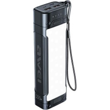 Awei PowerBank P175K 20000mAh 22.5W czarny|black 2xUSB|PD + lampka LED