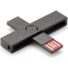 +ID ID karšu lasītājs +ID eID | Smart Card Black USB