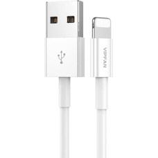 USB to Lightning cable Vipfan X03, 3A, 1m (white)