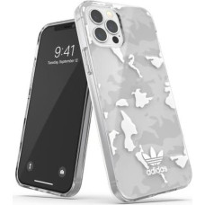 Adidas OR SnapCase Camo iPhone 12|12 Pro przezroczysty|biały 43705