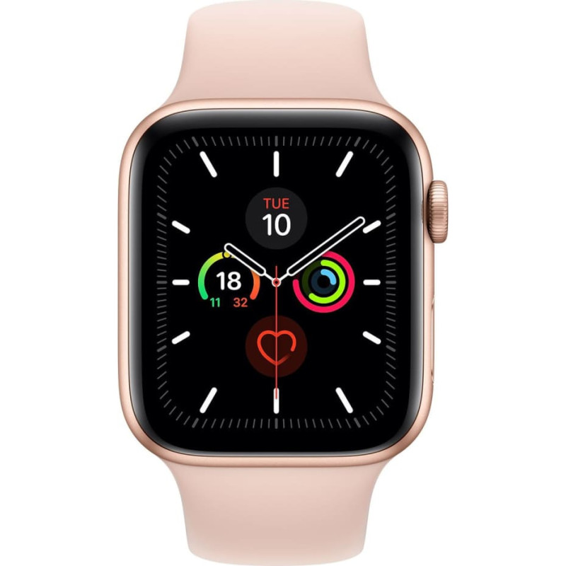 Fusion Silicone pulksteņa siksniņa Apple Watch 8 | 7 | 6 | 5 | 4 | 3 | 2 | SE (45 | 44 | 42mm) smilšu krāsa