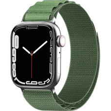 Strap with Alpine steel buckle for Apple Watch 38|40|41 mm - green