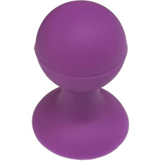 Phone holder with a round head - purple