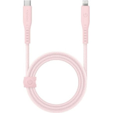 Energea kabel Flow USB-C - Lightning C94 MFI 1.5m różowy|pink 60W 3A PD Fast Charge