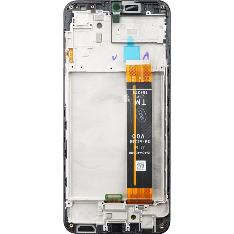 LCD display + Touch Unit + Front Cover Samsung A236 Galaxy A23 5G Black