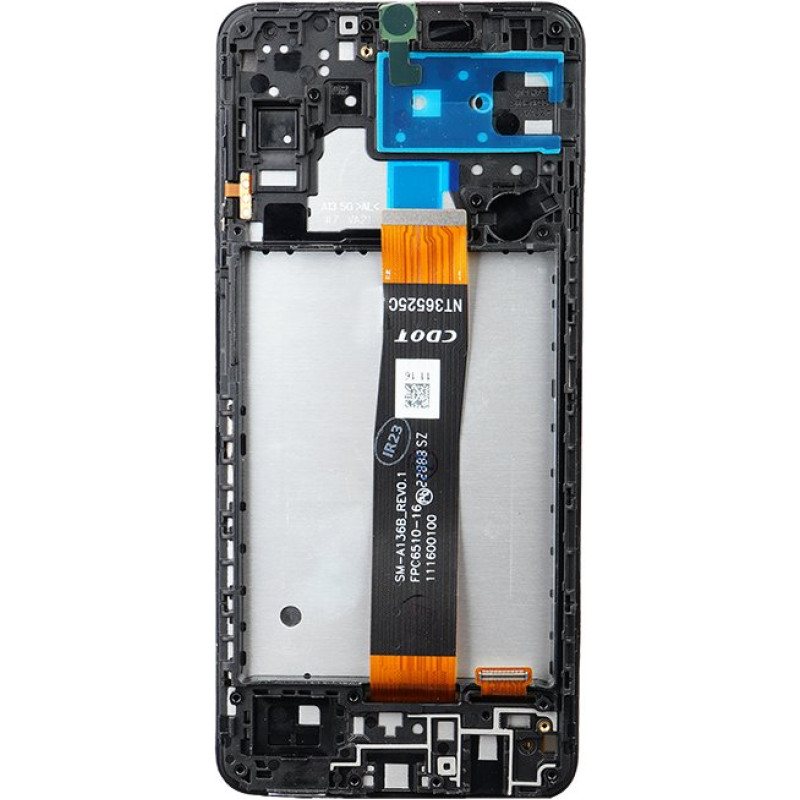 LCD display + Touch Unit + Front Cover Samsung A136B Galaxy A13 5G Black