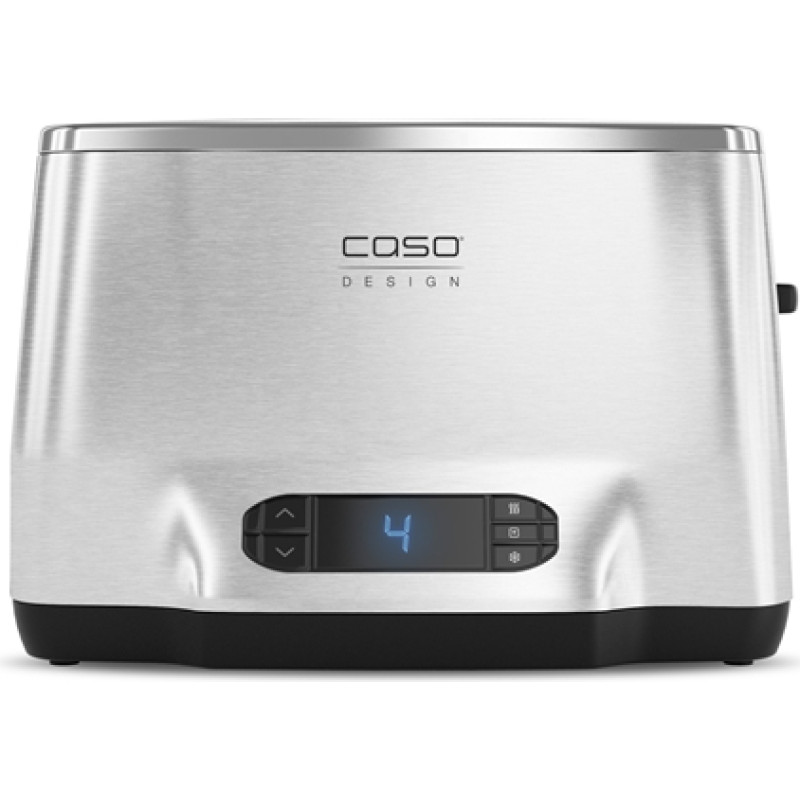 Caso Toaster Inox²   Stainless steel   Stainless steel  1050 W  Number of slots 2  Number of power levels 9  Bun warmer included 40384370277