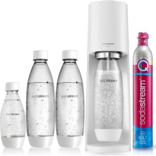 Sodastream Soda Maker Terra Megapack QC white incl 3 bottles (2270213)