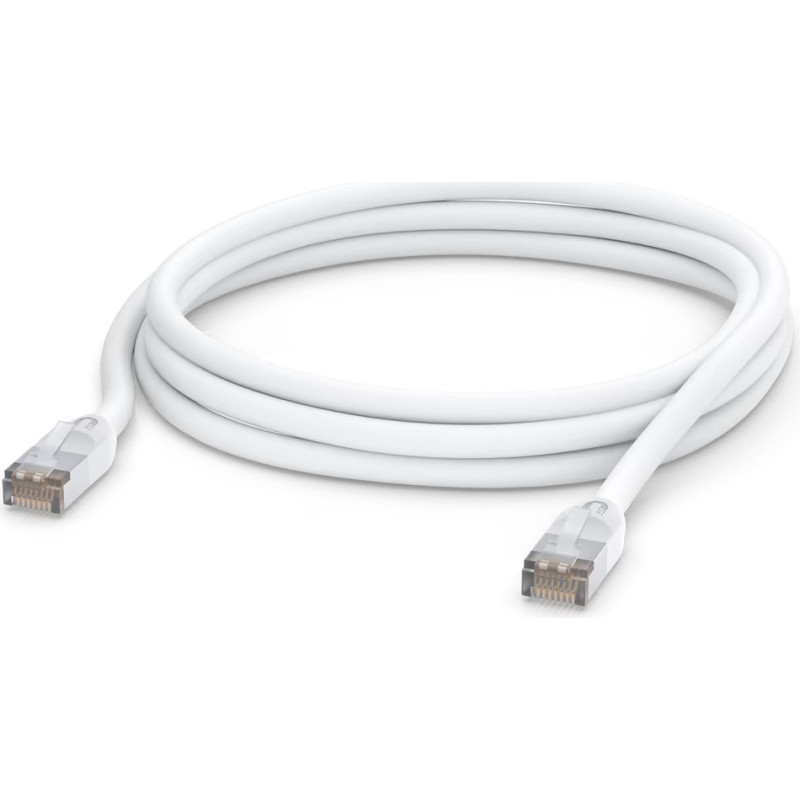 Ubiquiti UACC-Cable-Patch-Outdoor-3m-WH | LAN Patchcord | Āra, Cat.5e STP, 3m, balts