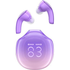 Earphones TWS Acefast T9, Bluetooth 5.3, IPX4 (grape purple)