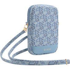 Guess Torebka GUWBZPGCSPGB niebieski|blue Zip GCube Bottom Stripe