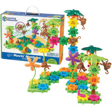 Learning Resources Gears! Movin’ Monkeys Building Set Learning Resources LER 9119