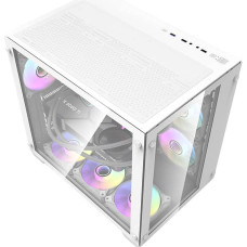 Computer case Darkflash C285 with logo (White)