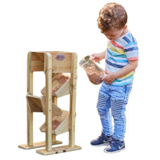 EDU Eco smilšu slidkalniņš bērniem smilšu kastes rotaļlieta no 3 gadiem